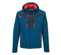 Portwest Sudadera Con Capucha Y Cremallera Dx4, Tamaño: L, Color: Azul metro, DX472MBRL
