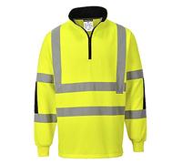 Portwest Sudadera de alta visibilidad Xenon Rugby Amarillo Talla XXXL B308YERXXXL