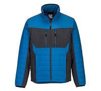 Portwest T752 - WX3 Baffle Chaqueta, Azul Persa, Talla: S, T752PBRM