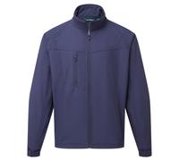 Portwest TK40 Chaqueta Softshell Oregon para Hombre 5 Bolsillos Forro Polar | Negro, S, UPF 50+, Cuello Mao, Corte Estándar, Manga Larga, 94% Poliéster, Con Cremallera, Texpel Acabado, Tejido Exterior
