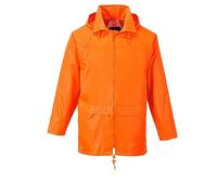 Portwest S440 Chaqueta Impermeable Clásica Ligera para Hombre Naranja, L
