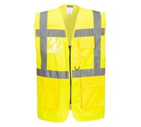 Portwest US476 Chaleco Poliéster Alta Visibilidad Reflectante Transpirable