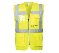 Portwest US476 Chaleco Poliéster Alta Visibilidad Reflectante Transpirable