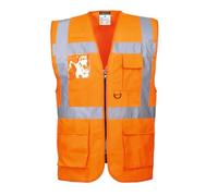 Portwest US476 Chaleco Poliéster Alta Visibilidad Reflectante Transpirable