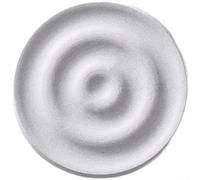 Posavasos de tierra de diatomeas de absorción rápida, antideslizante, protector de bebidas para mesa de café, decoración del hogar, color blanco, 10 cm (redondo, gris mediano)