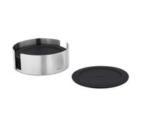Posavasos LARETO, juego de 6 piezas, negro, Blomus