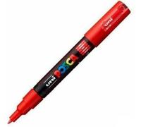 Posca marcadores PC-1M Rojo 0,7mm Caja 6 Uds