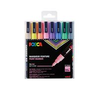 Pack x8: POSCA PC-3M rotulador (0,9 - 1,3 mm redondo)