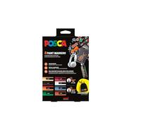 Posca Pack 8 rotuladores PC-5M/PC-3M – Edición limitada con bolsa de tela