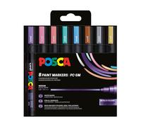 POSCA PC-5M rotulador (1,8 - 2,5 mm redondo) | Pack 8 uds