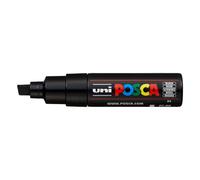 POSCA PC-8K rotulador negro (8 mm cincel)