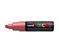 POSCA PC-8K rotulador rojo metalico (8 mm cincel)