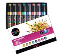 Posca PC8K / 8 METAL 09 Recuadro 8 Assorted Marcadores