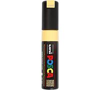 POSCA - Rotulador acrílico PC-8K punta en cuña, naranja neón