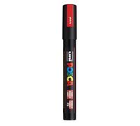 POSCA uni-ball 182577 - Rotulador POSCA con punta redonda mediana, rojo neón