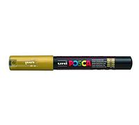 Posca Uni-Ball Pluma Marcadora PC-1M - Oro - Individual Pluma