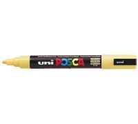 Posca Uni-Ball Pluma Marcadora PC-5M - Paja Amarillo - Individual Pluma