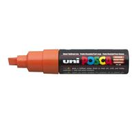 Posca Uni PC-8K Punta Plana Rotulador Pluma- Naranja (Box Of 6)