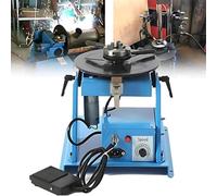 Posicionador giratorio de soldadura, tocadiscos de soldadura automática ligera con mandril, 180 mm, 10/5 kg de capacidad, posicionador de piezas de trabajo para soldadura de precisión