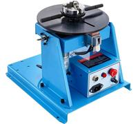 Posicionador rotatorio de soldadura de 10 kg, mesa giratoria para posicionamiento de 0-90°, velocidad de 1-12 RPM