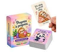 Positive Affirmations Cards - Affirmation Cards For Kids, 48-Piece Inspirational Daily Positive, Children Encouragement Card For Home School Birthday Party Meditation Self Esteem Empowering