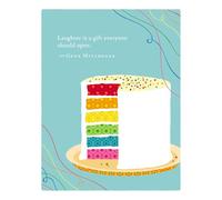 Positively Green Greeting Cards: Birthday - Laughter Is a Gift Everyone Should Open (Pack of 6)
