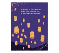 Positively Green Greeting Cards: Birthday - May Today Be Filled with Real Magic (Pack of 6)