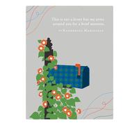 Positively Green Greeting Cards: Encouragement - This is not a letter but my arms around (Pack of 6)