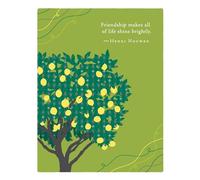 Positively Green Greeting Cards: Friendship - Friendship Makes All of Life Shine Brightly (Pack of 6)