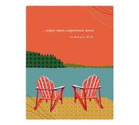 Positively Green Greeting Cards: Retirement - Enjoy more, experience more (Pack of 6)