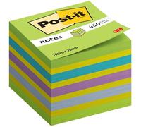 Post-it Notas adhesivas en cubo 2028-NB 76 x 76 mm Verde