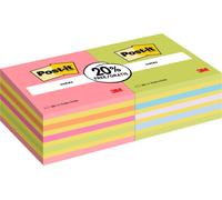 Post-it 2028-ocppx2 nota autoadhesiva plaza azul, verde, naranja, rosa