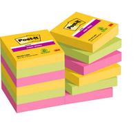 Post-it 622-12ss-carn nota autoadhesiva plaza verde, rosa, amarillo 90