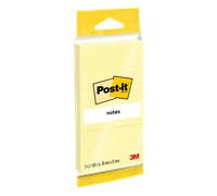 Post-it Pack de 3 blocs de notas adhesivas 38 x 51 mm 100 hojas amarillo 6810