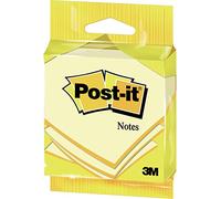 Post-it 6820 Notas de quita y pon, 76 X 76 mm, amarillo, 12 uds