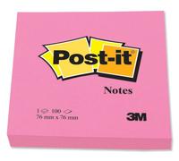 Post-It 709752 - Bloc de notas, 76 x 76 mm, color amarillo neón