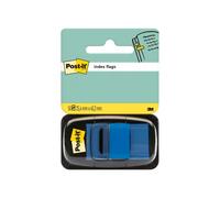 Post-it Banderitas separadoras 680-2 azul dispensador de 50 unidades