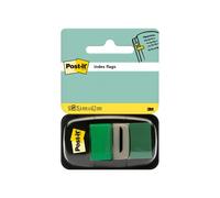 Post-it Banderitas separadoras 680-3 transparentes, escribibles y reutilizables, dispensador de 50 unidades, 25,4 x 43,1 mm