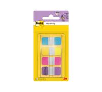 Post-it Banderitas Separadoras Rigidas Dispensador 676-AYPV-EU Amarillo Azul Rosa Violeta 38.1 x 15.8 mm
