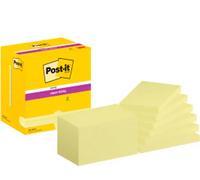 Post-it Bloc de Notas Adhesivas Super Sticky 76x127 mm Amarillo