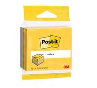 Post-It Cubo De Notas, Colores Ultra, 76 mm x 76 mm, 325 Hojas - Notas Adhesivas para Listas de Tareas y Recordatorios