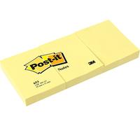 Post-It FT510058488 - Pack con 12 blocs de notas adhesivas, 100 hojas, 38 x 51 mm, color amarillo
