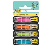 Post-it Index Marcadores Flecha 11,9 x 43,2 mm 24 marcadores por dispensador, 4 dispensadores