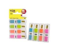 Post-it Marcadores Index adhesivos 11,9 x 43,2 mm – 4 dispensadores, 35 marcadores