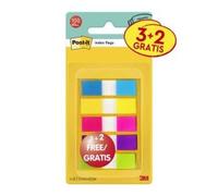 Post-it index marcadores, pequeño, colores surtidos, 11.9 mm x 43.2 m