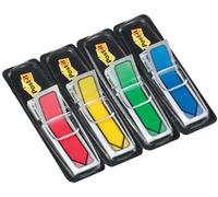 Post-it Marcadores Index pequeños flecha, 4 colores surtidos, 4 blocs (24 uds)