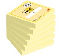 Post-it bloc de notas 654 Amarillo canario 76x76 pack 12+12 (24 u.)