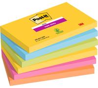Post-it Notas Colección Carnival Super Sticky Paquete de 6 blocs