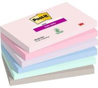 Post-it Taco Notas 655 Super Sticky 76x127 mm Soulful – 90 hojas/bloc – Pack de 6