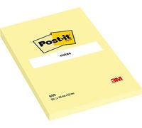 Post-it Notas Super Sticky Grandes Canary Yellow - 6 blocs de 100 hojas (101 x 152 mm) Amarillo